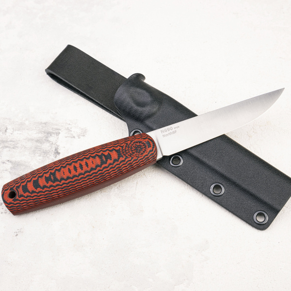 Нож OWL North S F, N690 Cryo, G10 Black/red, Kydex - купить в интернет-магазине Blademan